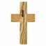 10 inch Personalized First Communion Girl Maple Wood and Brass Wall Cross